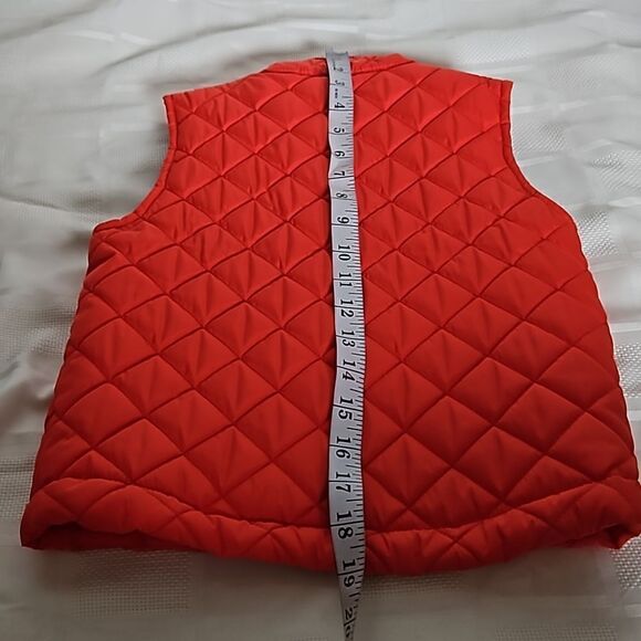 Ted Baker Kid's Zip-Up Puffy Vest 4 Years Red - Picture 12 of 16